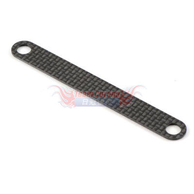 INFINITY R0198 REAR BODY MOUNT PLATE 1.0mm (CARBON GRAPHITE)